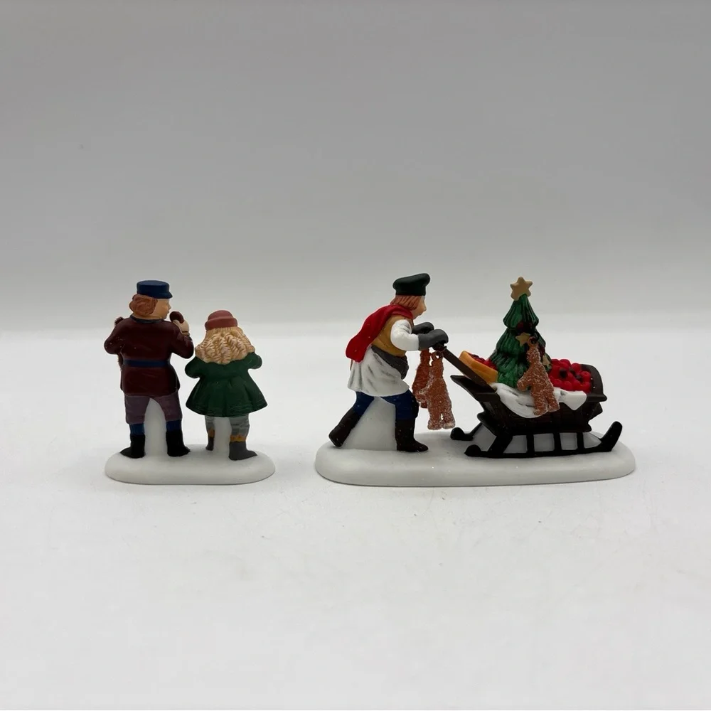 Department 56‎ 1996 Vintage Heritage Village Collection Gingerbread Vendor 58402